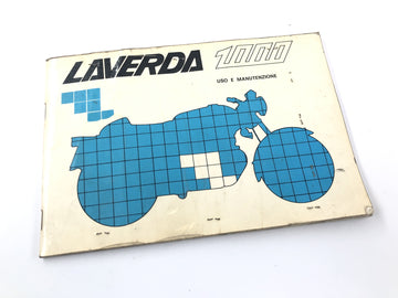 Laverda 1000 [1978] - Betjeningsvejledning Brugervejledning