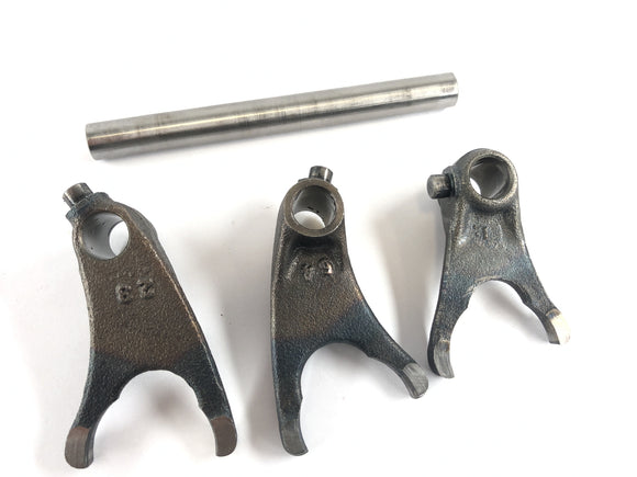 Kawasaki KMX 125 B [1998] - Shift forks shift claws set