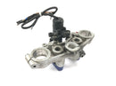 Sachs ZX 125 [1998] - Grampo superior do garfo, suporte para guiador com fechadura de ignição-5