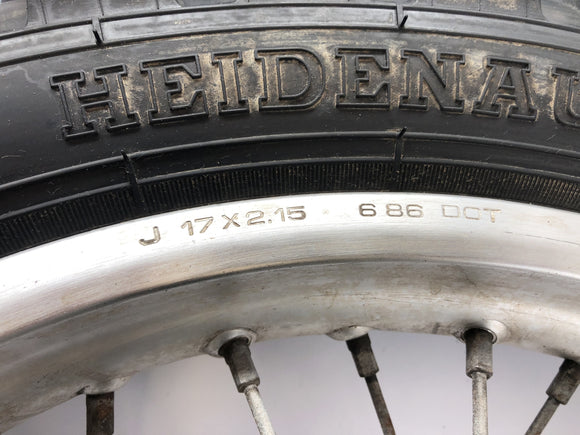 Honda XR 600 R PE04 [1993] - Hinterrad Felge hinten Hinterradfelge