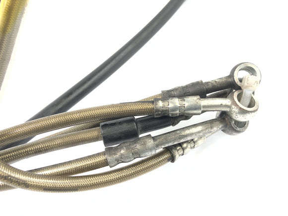 SWM SM 125 R [2018] - Ligne de frein réglée sur la ligne de flexion en acier hydraulique avant et arrière