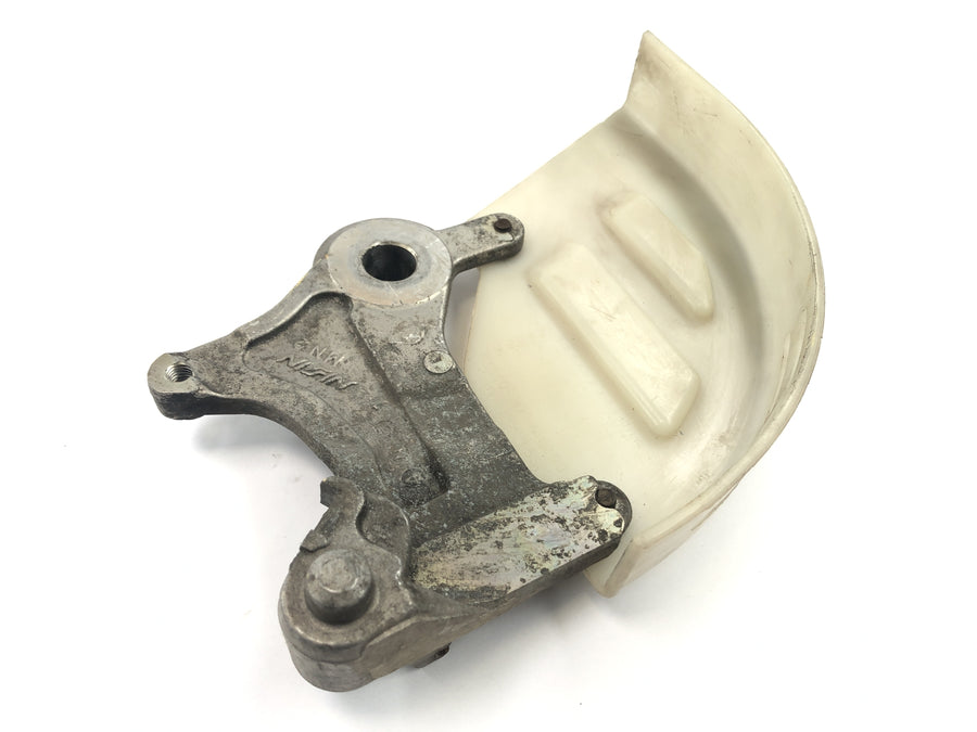 Honda NX 650 RD08 [1995] - Bremsscheibenschutz Abdeckung vorne Nabe Bremsanker