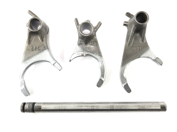 Triumph Daytona 900 T300 [1993] - Conjunto de garfo de comutação de mecânica de troca de engrenagem de mudança de engrenagem