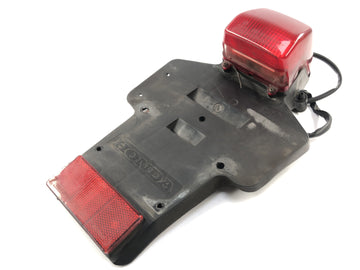 Honda NX 650 RD02 [1989] - держатель номерного знака с задним фонарями