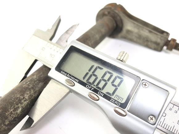 Yamaha XT 500 1U6 [1981]  - 带链张紧器的后轴