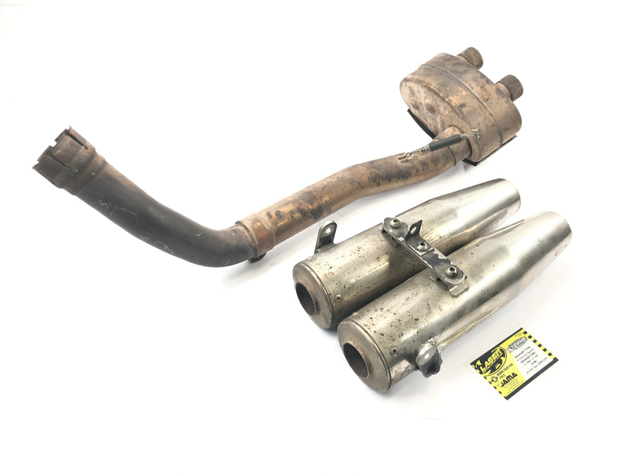 Honda CBR 1000 RR SC57 [2006] - Uitlaatsysteem einddemper dubbele demper