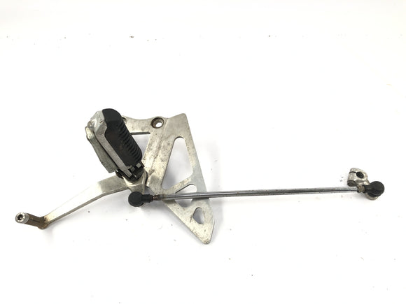 Suzuki GSX R 1100 GV73B [1990] - Stuurprogramma's voetsteun met schakelpedaal en staaf