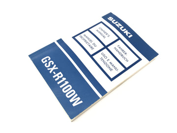 Suzuki GSX-R 1100 W GU75 C [1994] - Manuál pro řidiče Uživatelský manuál