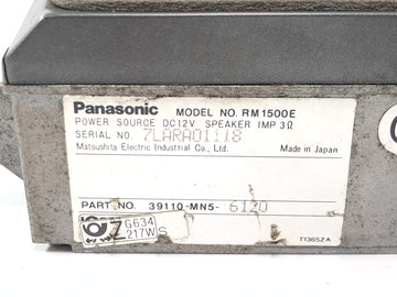 Honda GL 1500 Goldwing SC22 [1987] - Radio Kassettenradio Audiosystem - 0