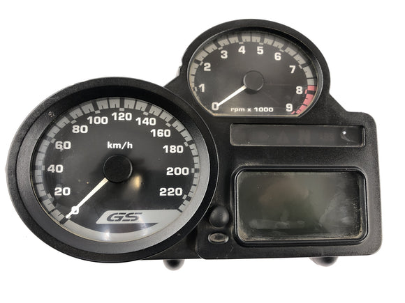 BMW R 1200 GS R12 K25 [2003] - Låssmed med immobilisator Gabel Bridge ovanför CDI Tank Lock Cockpit