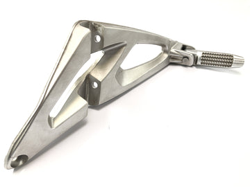 BMW K 1200 S K12S [2004] - Passenger footrest on the left with footrest plate