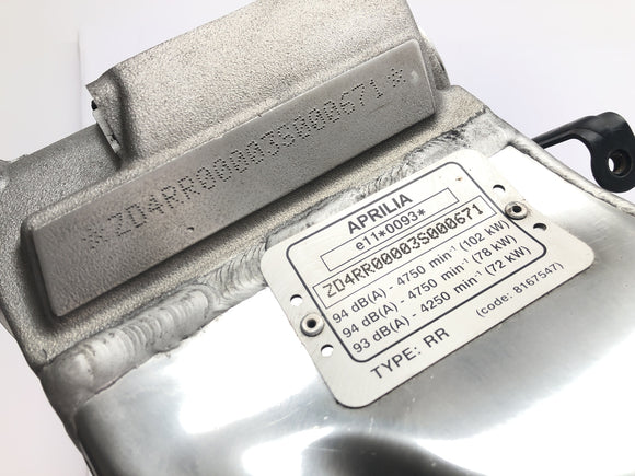 Aprilia RSV 1000 R [2004] - Rahmen beschädigt Rennstrecke