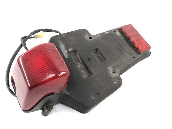 Honda NX 650 RD02 [1989] - держатель номерного знака с задним фонарями