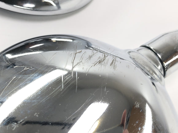 Kawasaki Zephyr 750 ZR750C [1994] - Spiegel Paar Rückspiegel Lenker­spiegel Chrom rund