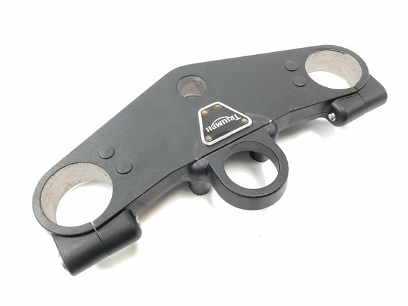 Triumph Daytona 900 T300 [1996] - soporte del cabezal de control de la abrazadera del manillar del puente superior de la horquilla