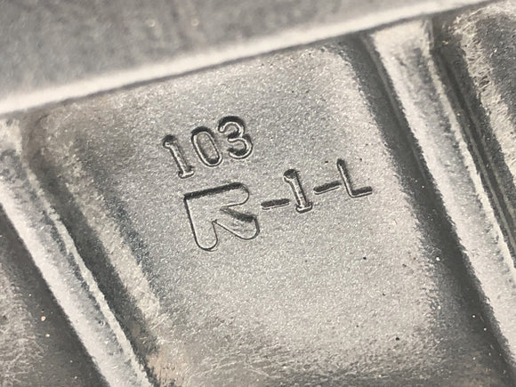 Kawasaki Zephyr 750 ZR750C [1994] - Fußrastenanlage Fahrer Beifahrer Fußraste Halter links