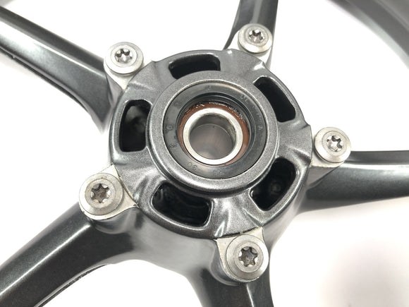 Triumph Street Triple R 675 D67ld [2010]  - フロントホイールラッドリムアルミニウムブラック3.5x17 "