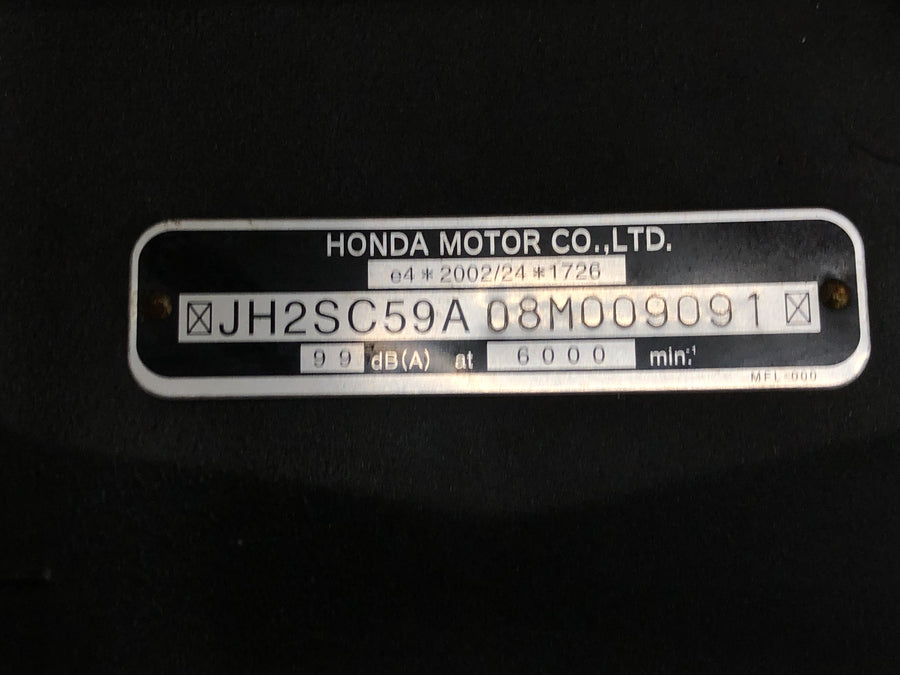 Honda CBR 1000 RR SC59 [2008] - Rahmen Hauptrahmen mit Papieren