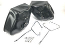 Kawasaki VN 1500 Mean Streak VN50T [2005] - Седельные сумки кожаные боковые с кронштейном и крепежным материалом-1