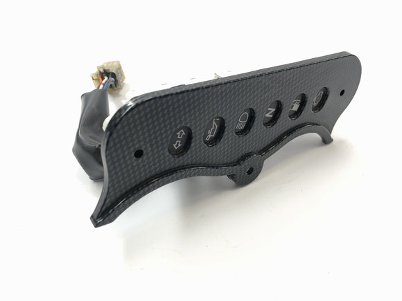 Triumph Speed ​​Triple T509 [1998] - Controlelampjes cockpitdisplay bedieningsconsole