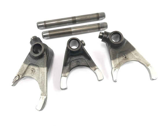 Yamaha XTZ 660 3YF [1992] - widełki zmiany biegów zestaw widełek zmiany biegów pazury zmiany biegów