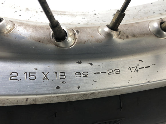 Yamaha XT 500 1U6 [1981] -Hinterrad Relge rad