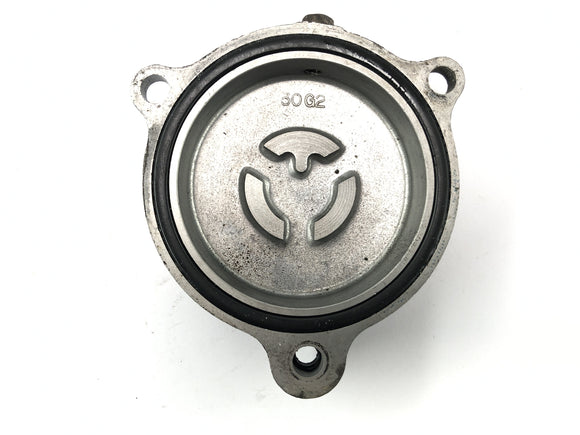 Yamaha XT 600 43F [1985] - coperchio del coperchio del filtro del motore dell'olio.