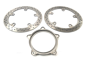 BMW R 1150 RT R22 [2001] - 前制动盘带 ABS 环穿孔 320 x 5.00mm