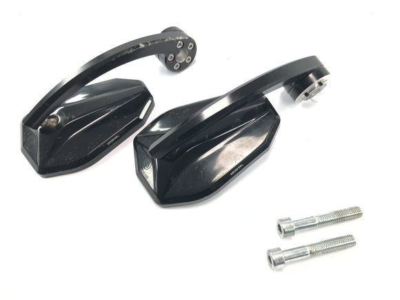 Yamaha MT 03 RM02 [2007] - Spiegel Lenkerendenspiegel Rückspiegel Set vorne schwarz