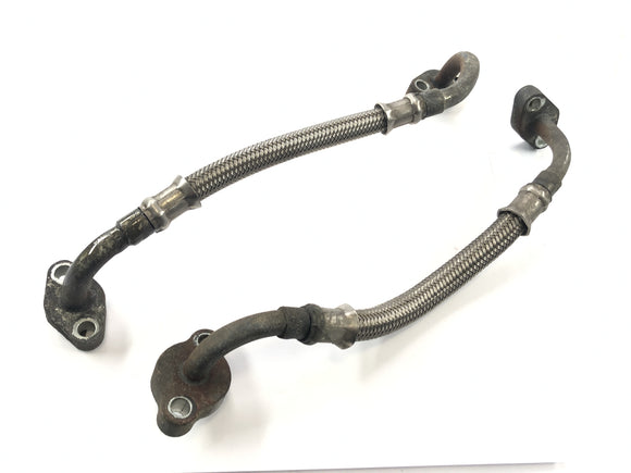 Triumph Daytona 955i T595N [2003] - Ölleitungen Stahlflex Motorleitung Set