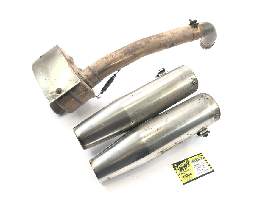 Honda CBR 1000 RR SC57 [2006] - Uitlaatsysteem einddemper dubbele demper