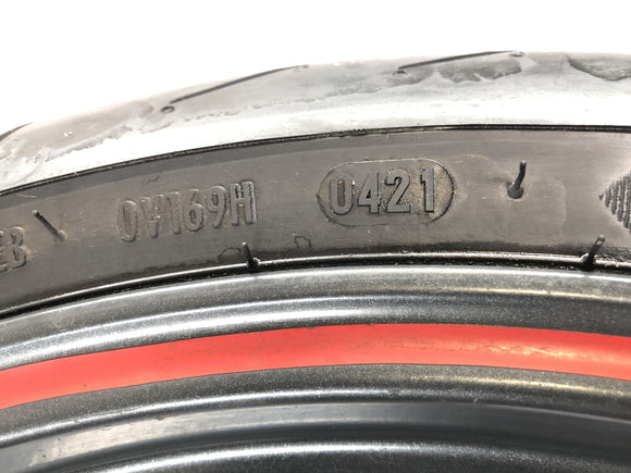 Aprilia SL 1000 Falco PA [2000] - Rimbre de aluminio de la rueda delantera Rim 3.50 x 17 pulgadas de motocicleta