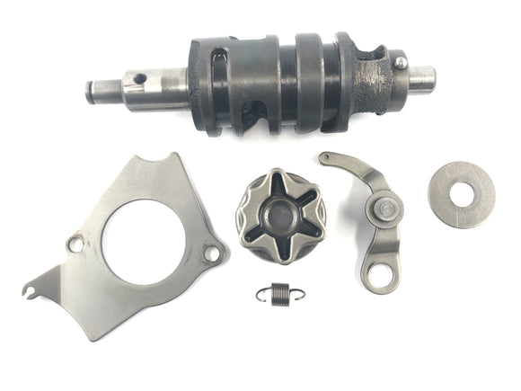 Yamaha DT 175 2K4 [1982] - mechanizm zmiany biegów z dźwignią gwiazdową zmiany biegów