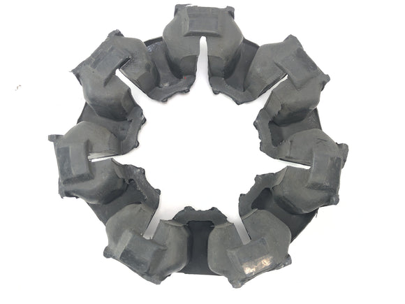 川崎Z 1100 KZT10A [1984]  - ラッキングダンパーラック - 後輪によるダム