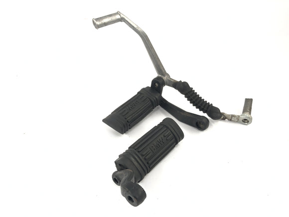 BMW R 100 RT 247 [1981] - подчеркивания водителей слева и справа с переключением педали и связи