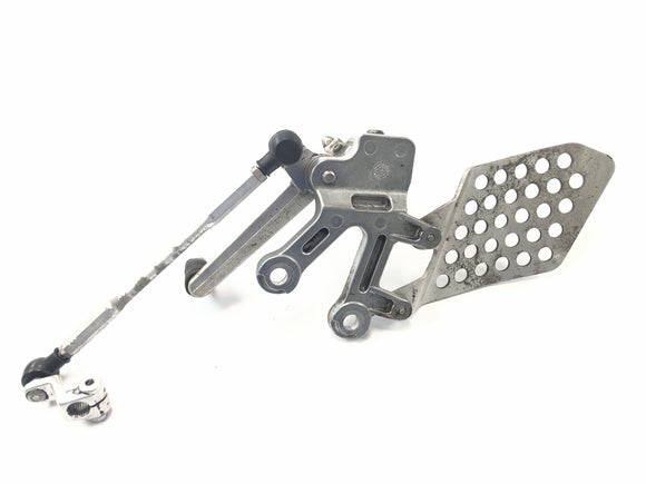 Kawasaki ZX 12 R ZXT20A [2001] - Vänster fotstödssystem med växelpedal och länkage