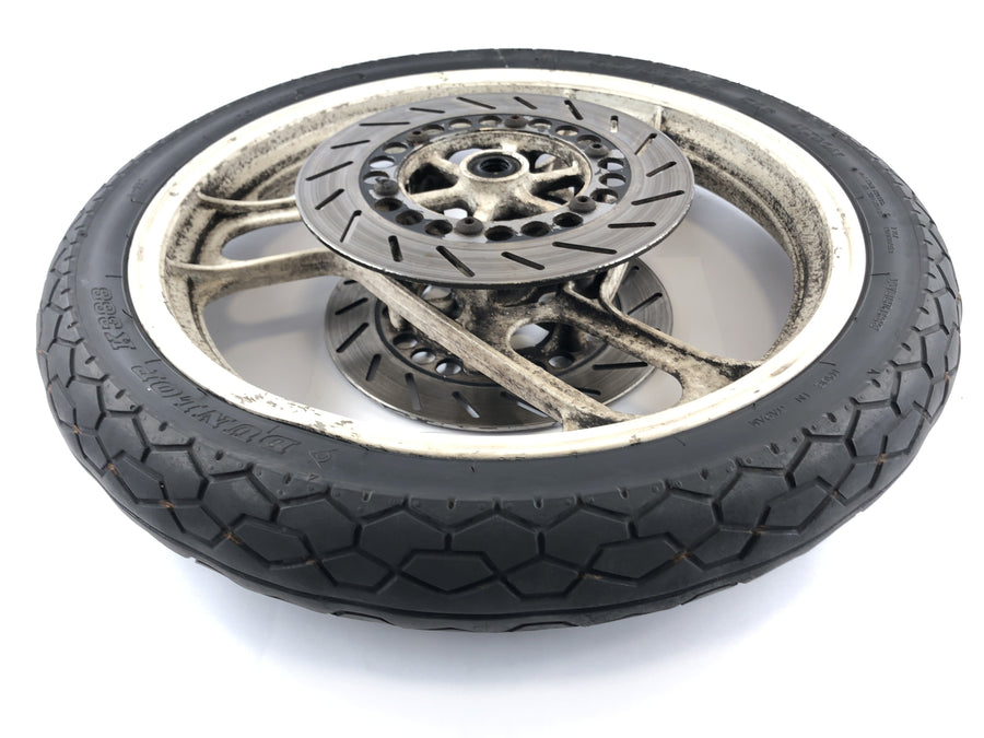 Yamaha RZ 250 R 29L [RD 250 YPVS] - Vorderrad Rad Felge vorne 2.15 x 18" mit Bremsscheiben