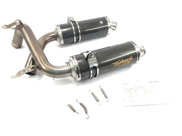 Ducati Monster S4R M4 [2004] - Auspuffanlage Endschalldämpfer Slip-On BOS Carbon