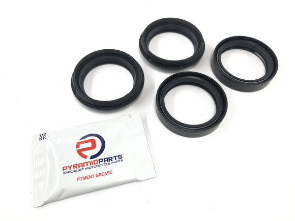 Ducati Monster S4R M4 [2004] - Gabelsimmerringe Staubkappen Satz vorne Dichtringe