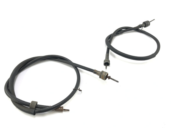 Yamaha XT 500 1U6 [1981] - sada hřídele rychloměru a tachometr