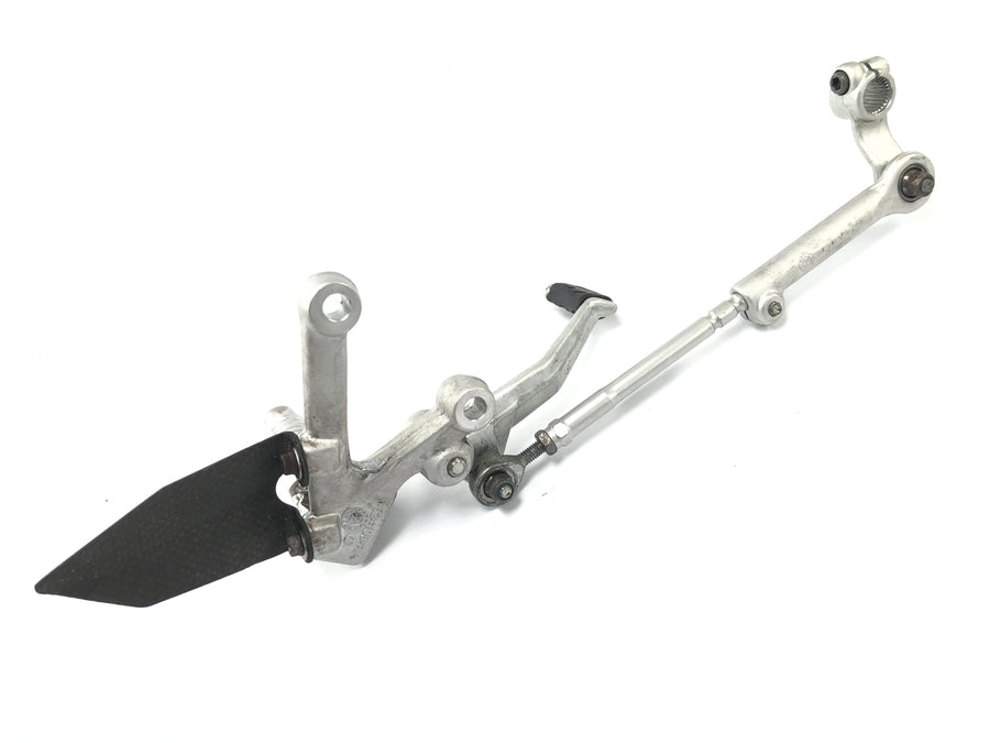 Ducati 999 H4 [2003] - reproche du pilote à gauche avec lien de commutation