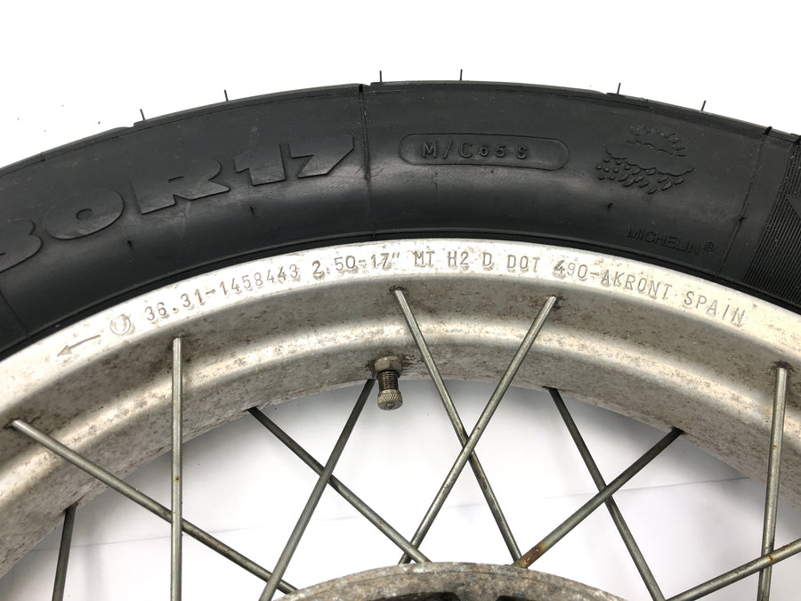 BMW R 100 GS 247E [1991] - bakhjulsfälg ekerhjul 2,50 x 17"
