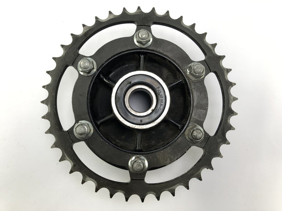 Kawasaki GPZ 1000 RX [1987] - Chain Wheel Rack med kædehjul og rykkede spjæld