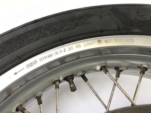 BMW F 650 GS DAKAR [2007] - Ráz zadního kola za sebou