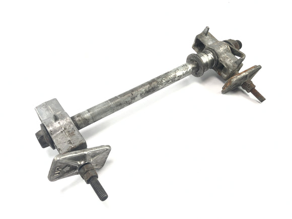 Honda NX 650 RD08 [1995]  - チェーンテンショナーを備えた軸リアアクスルラッドアクスルバックラード