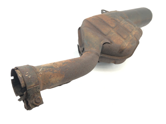 Yamaha XT 600 43F [1985] - výfukový tlumič tlumič