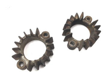 MOTO GUZZI CALIFORNIA 2 1000 VT [1982] - Par de porcas estrela de montagem no coletor