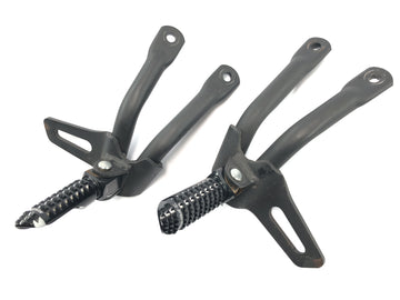 Yamaha MT 03 RM02 [2007] - Fußrastenanlage Sozius Fußrasten Halter hinten Paar - 0