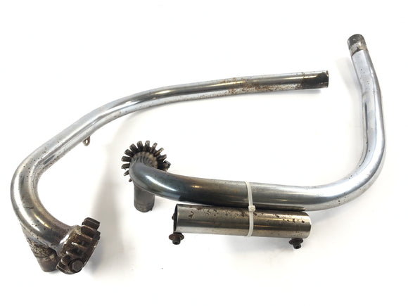 Triumph Bonneville T140V [1976] - escape de escape de escape de escape a la izquierda y a la derecha