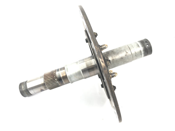 Triumph Sprint St 1050 [2005]  - ブレーキディスク付きの背面にあるホイールアクスル